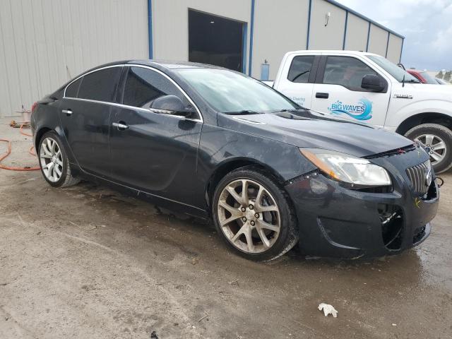 2G4GV5GV6D9215369 - 2013 BUICK REGAL GS BLACK photo 4