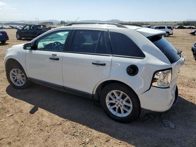 2FMDK3GC0DBC70696 - 2013 FORD EDGE SE WHITE photo 2