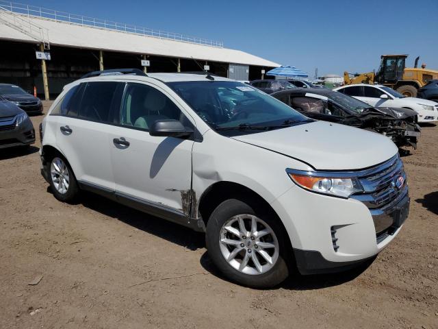 2FMDK3GC0DBC70696 - 2013 FORD EDGE SE WHITE photo 4