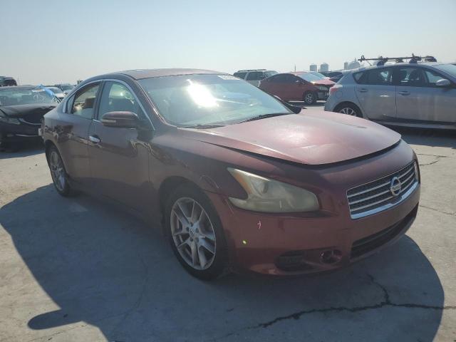 1N4AA5AP5AC829145 - 2010 NISSAN MAXIMA S BURGUNDY photo 4