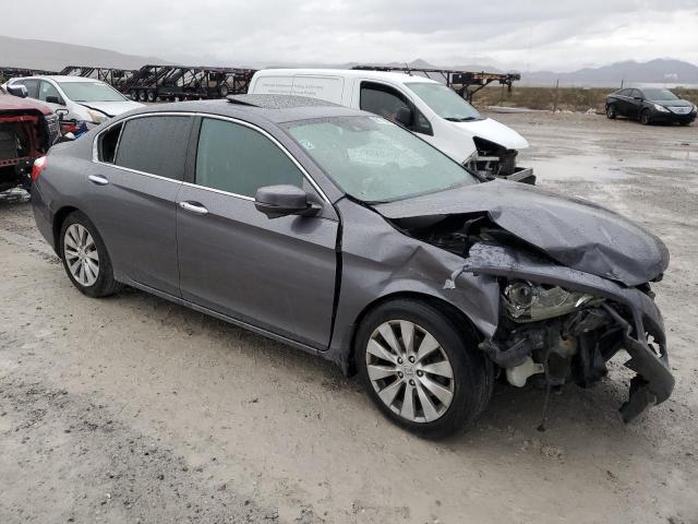 1HGCR2F82EA078990 - 2014 HONDA ACCORD EXL SILVER photo 4