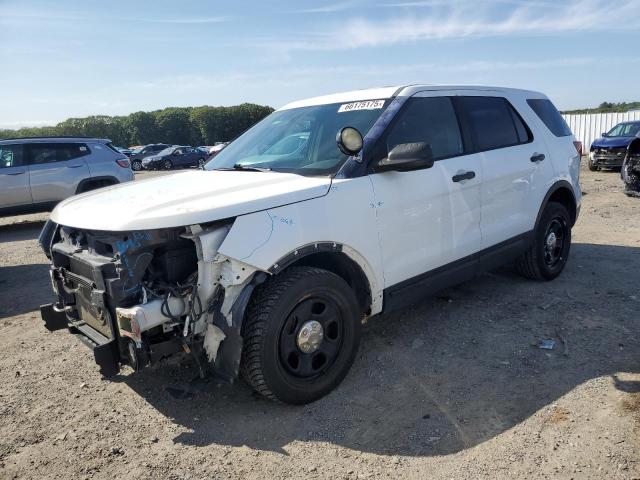 1FM5K8AR4GGD04540 - 2016 FORD EXPLORER POLICE INTERCEPTOR WHITE photo 1