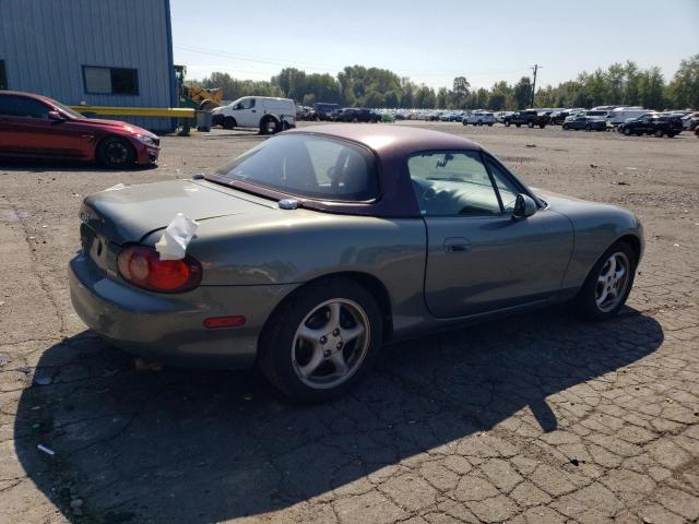 JM1NB353610201438 - 2001 MAZDA MX-5 MIATA BASE GRAY photo 3