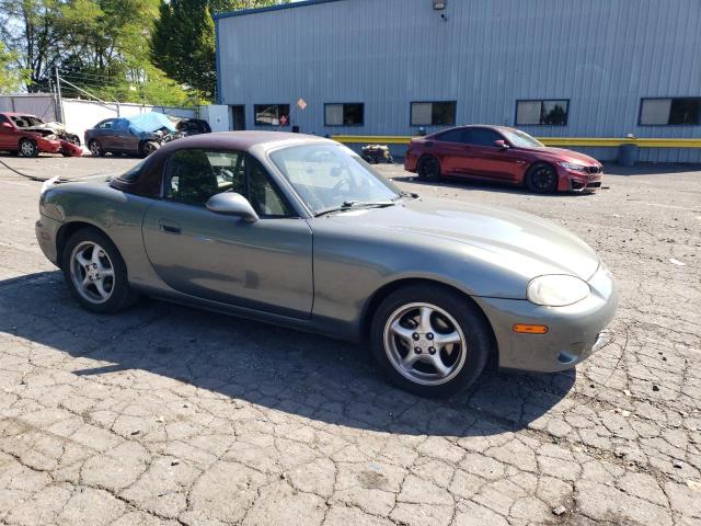 JM1NB353610201438 - 2001 MAZDA MX-5 MIATA BASE GRAY photo 4