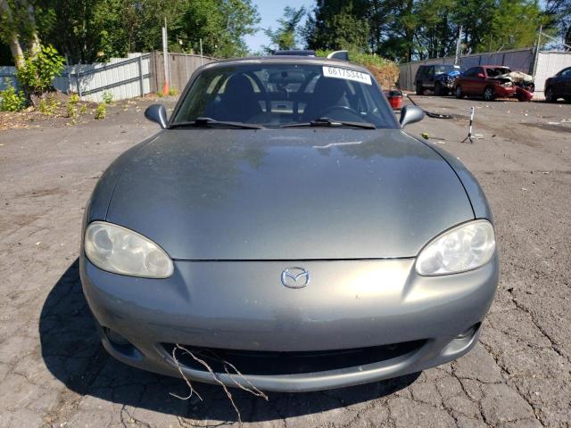 JM1NB353610201438 - 2001 MAZDA MX-5 MIATA BASE GRAY photo 5