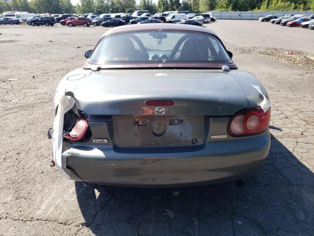 JM1NB353610201438 - 2001 MAZDA MX-5 MIATA BASE GRAY photo 6