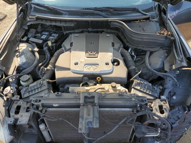 JNKAJ09F58M360554 - 2008 INFINITI EX35 BASE BLUE photo 12