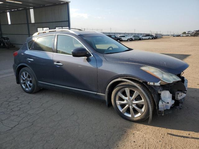 JNKAJ09F58M360554 - 2008 INFINITI EX35 BASE BLUE photo 4