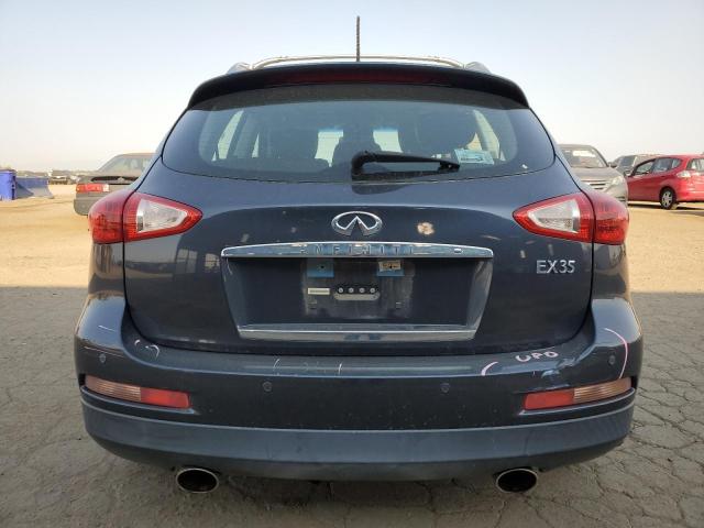 JNKAJ09F58M360554 - 2008 INFINITI EX35 BASE BLUE photo 6
