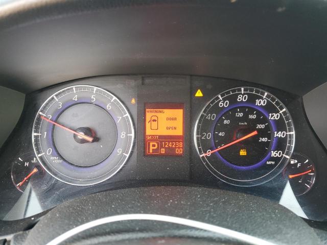 JNKAJ09F58M360554 - 2008 INFINITI EX35 BASE BLUE photo 9