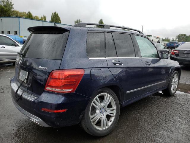 WDCGG8JB4DG036886 - 2013 MERCEDES-BENZ GLK 350 4MATIC BLUE photo 3