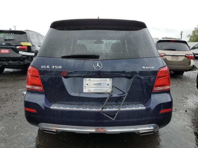 WDCGG8JB4DG036886 - 2013 MERCEDES-BENZ GLK 350 4MATIC BLUE photo 6