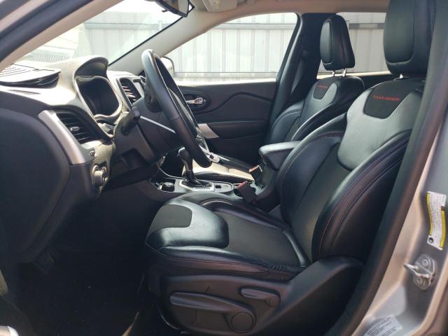 1C4PJMBS6HW618269 - 2017 JEEP CHEROKEE TRAILHAWK SILVER photo 7