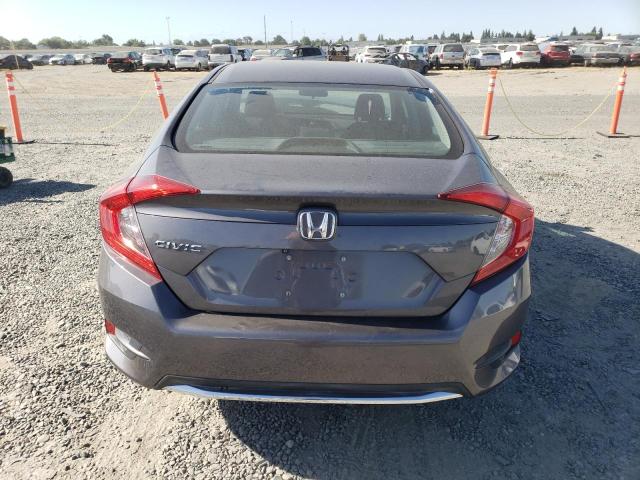 2HGFC2F62KH566251 - 2019 HONDA CIVIC LX GRAY photo 6