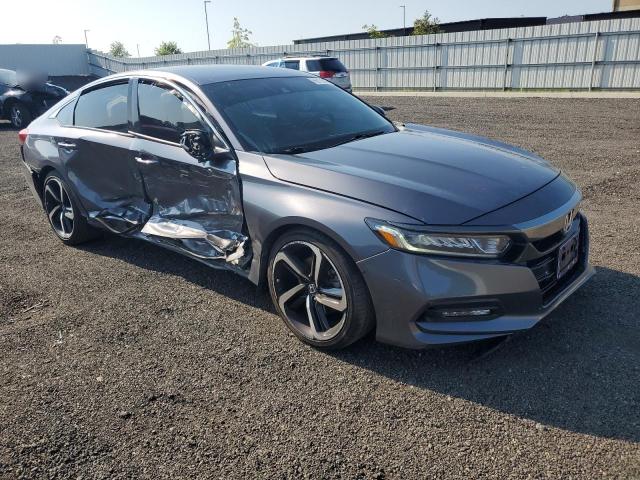 1HGCV1F34LA087682 - 2020 HONDA ACCORD SPORT GRAY photo 4
