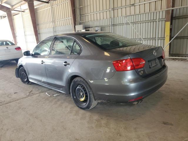 3VW2K7AJ0CM397744 - 2012 VOLKSWAGEN JETTA BASE 灰色 照片 2