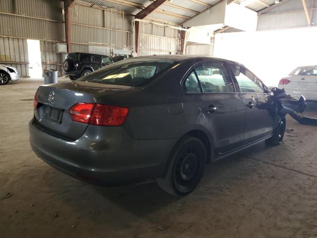 3VW2K7AJ0CM397744 - 2012 VOLKSWAGEN JETTA BASE 灰色 照片 3