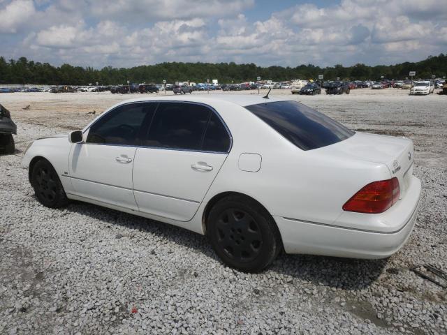 JTHBN30F510010023 - 2001 LEXUS LS 430 WHITE photo 2