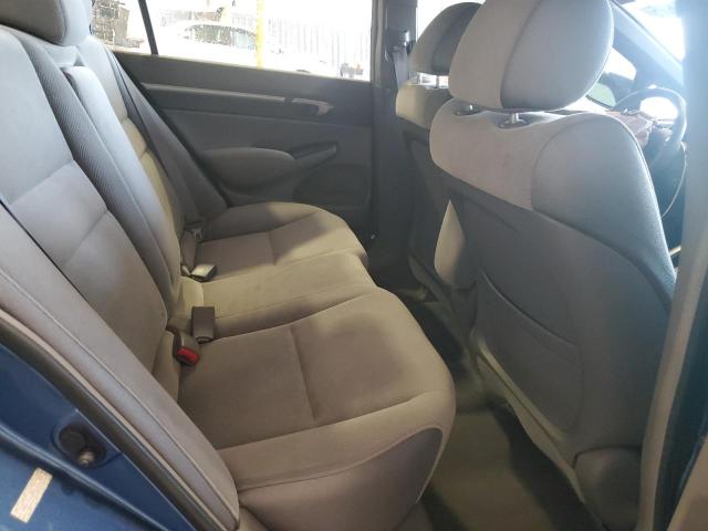 1HGFA168X8L056789 - 2008 HONDA CIVIC EX BLUE photo 10