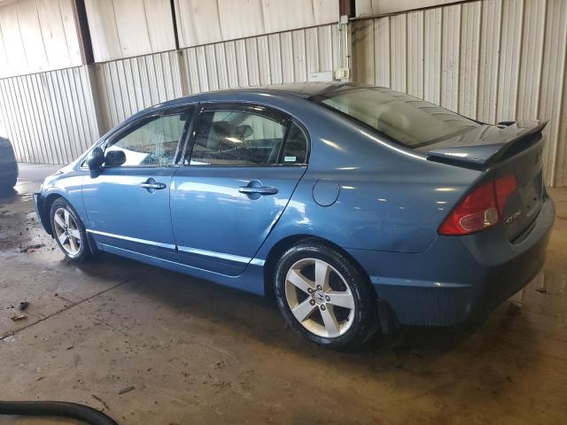 1HGFA168X8L056789 - 2008 HONDA CIVIC EX BLUE photo 2