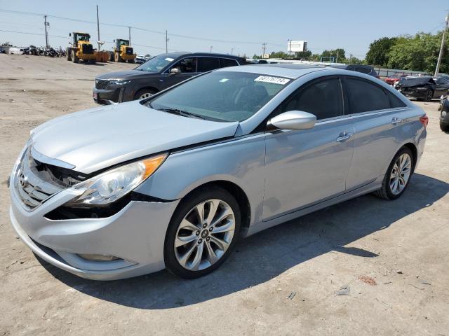 5NPEC4AC2DH664368 - 2013 HYUNDAI SONATA SE SILVER photo 1