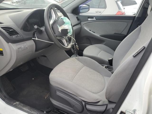 KMHCT5AE7CU009878 - 2012 HYUNDAI ACCENT GLS 白色 照片 7