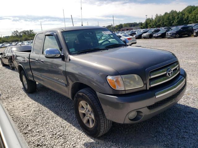 5TBBT44185S472535 - 2005 TOYOTA TUNDRA ACCESS CAB SR5 GRAY photo 4