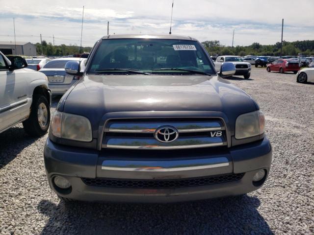 5TBBT44185S472535 - 2005 TOYOTA TUNDRA ACCESS CAB SR5 GRAY photo 5