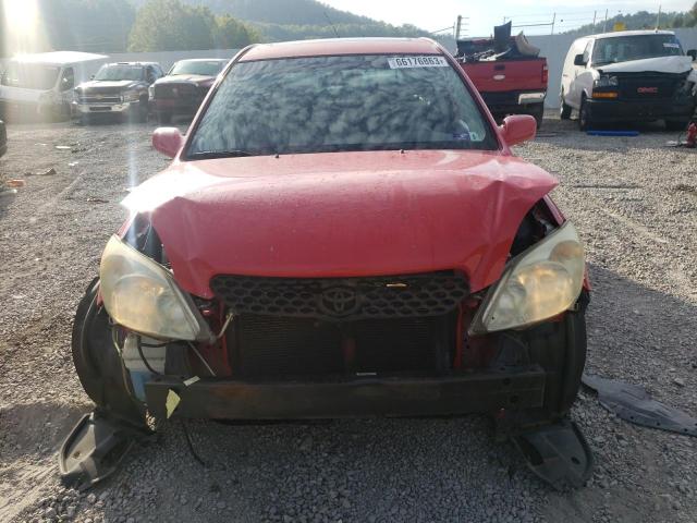 2T1KR38EX3C075685 - 2003 TOYOTA COROLLA MA XR RED photo 5