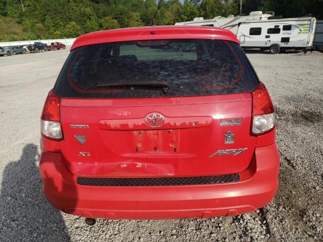 2T1KR38EX3C075685 - 2003 TOYOTA COROLLA MA XR RED photo 6