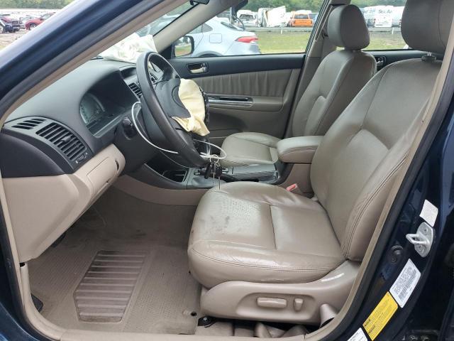 4T1BF30K12U511511 - 2002 TOYOTA CAMRY LE BLUE photo 7