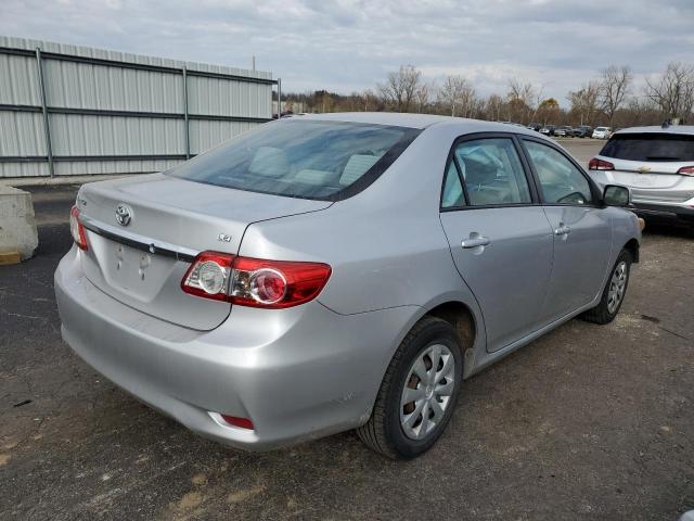2T1BU4EE9BC612487 - 2011 TOYOTA COROLLA BASE SILVER photo 4
