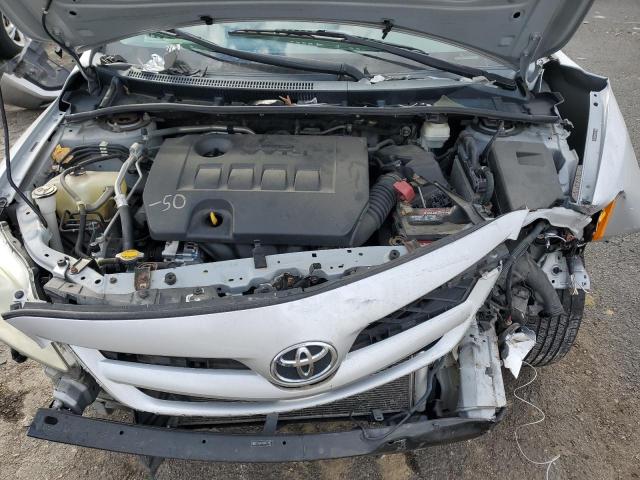 2T1BU4EE9BC612487 - 2011 TOYOTA COROLLA BASE SILVER photo 7