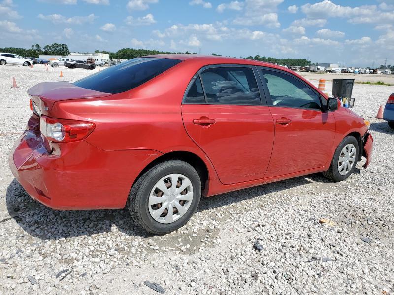 JTDBU4EE8BJ107965 - 2011 TOYOTA COROLLA BASE 红色 照片 3