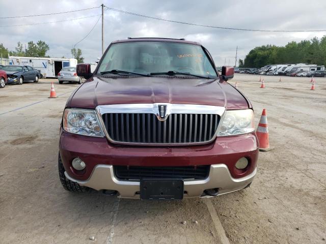 5LMFU28R54LJ15042 - 2004 LINCOLN NAVIGATOR 红色 照片 5