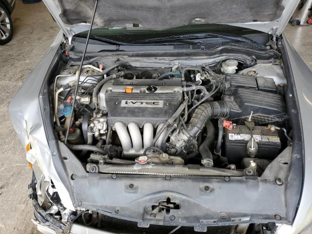 1HGCM72643A002829 - 2003 HONDA ACCORD EX SILVER photo 11