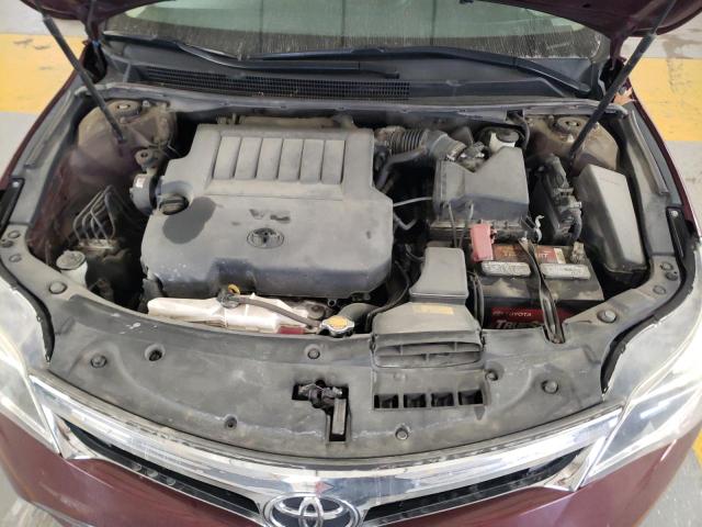 4T1BK1EB7EU102944 - 2014 TOYOTA AVALON BASE BURGUNDY photo 11