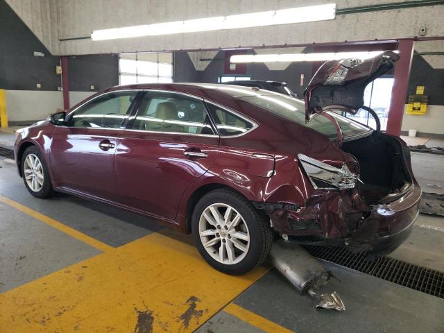 4T1BK1EB7EU102944 - 2014 TOYOTA AVALON BASE BURGUNDY photo 2