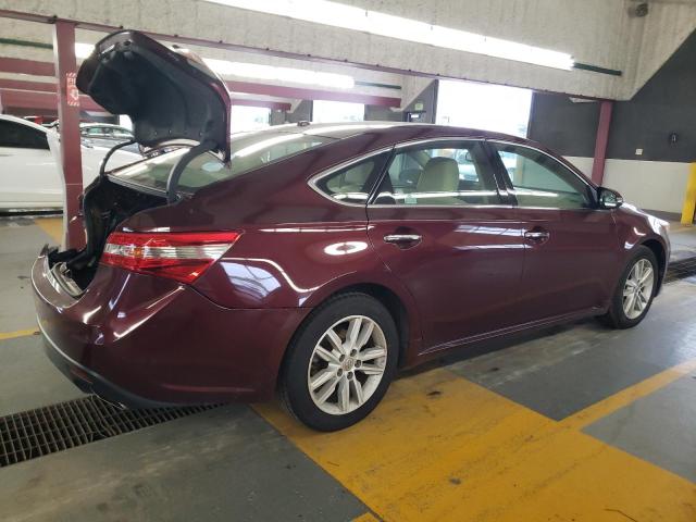 4T1BK1EB7EU102944 - 2014 TOYOTA AVALON BASE 勃艮第红 照片 3
