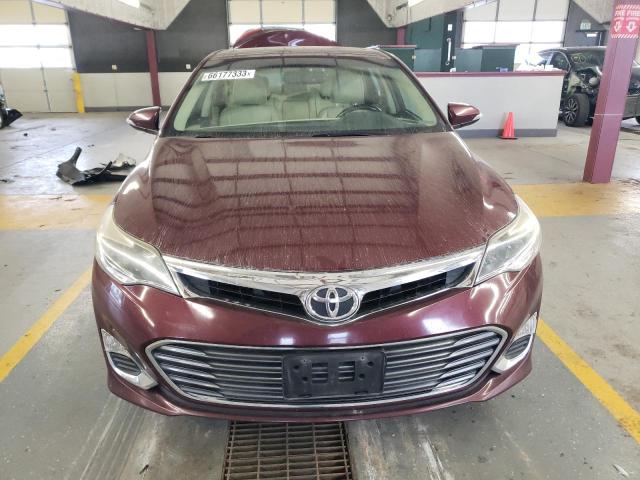 4T1BK1EB7EU102944 - 2014 TOYOTA AVALON BASE 勃艮第红 照片 5