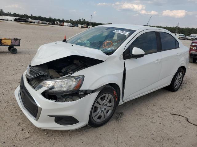 1G1JB5SH7H4145578 - 2017 CHEVROLET SONIC LS Ağ foto 1