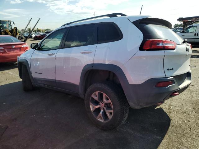 1C4PJMBS8GW146073 - 2016 JEEP CHEROKEE TRAILHAWK WHITE photo 2