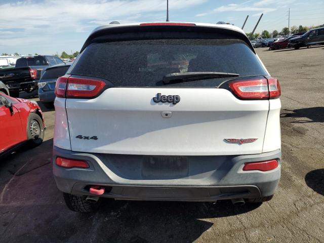 1C4PJMBS8GW146073 - 2016 JEEP CHEROKEE TRAILHAWK WHITE photo 6