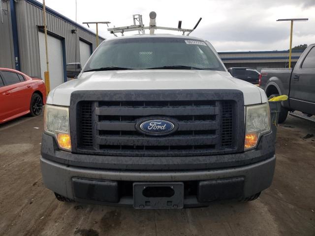 1FTEX1CW1AKE50236 - 2010 FORD F150 SUPER CAB WHITE photo 5