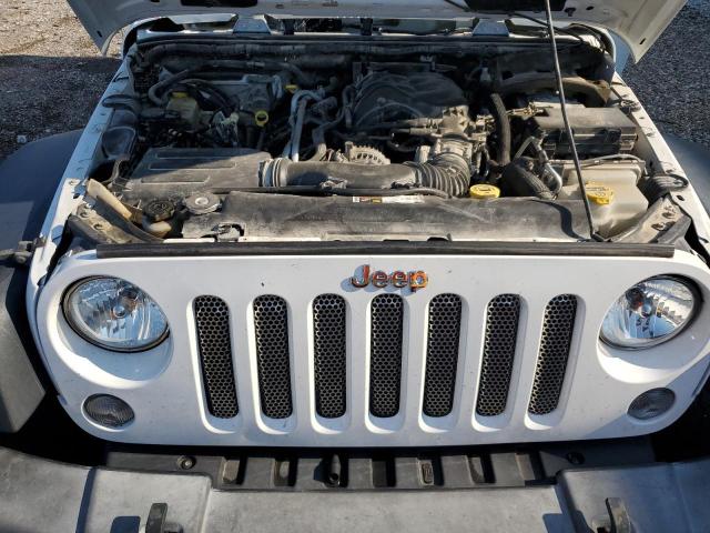 1C4BJWKG3GL245502 - 2016 JEEP WRANGLER U SPORT WHITE photo 12