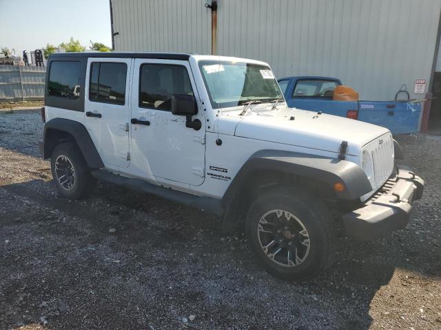 1C4BJWKG3GL245502 - 2016 JEEP WRANGLER U SPORT WHITE photo 4