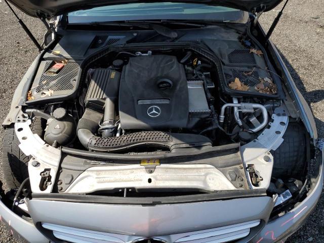 55SWF4KB2FU088573 - 2015 MERCEDES-BENZ C 300 4MATIC SILVER photo 11