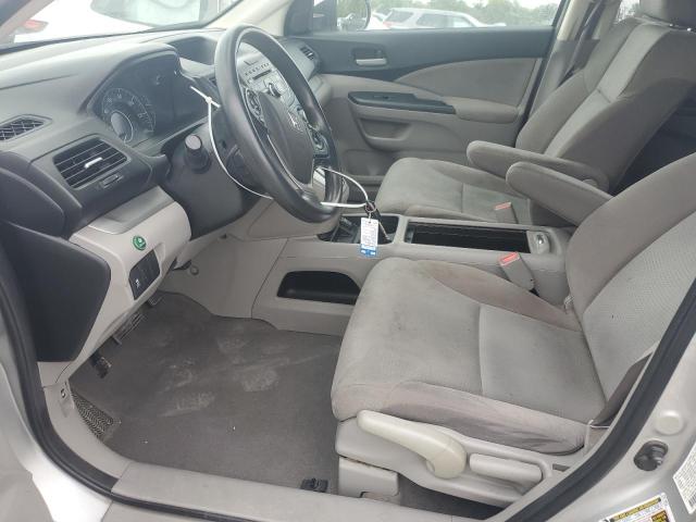 2HKRM4H54DH632382 - 2013 HONDA CR-V EX SILVER photo 7