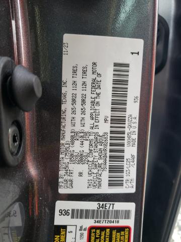 7SVAAABAXRX026838 - 2024 TOYOTA SEQUOIA SR5 Сұр фото 13
