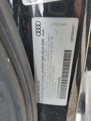 WAUD8AFC0HN046456 - 2017 AUDI A6 PREMIUM PLUS BLACK photo 12